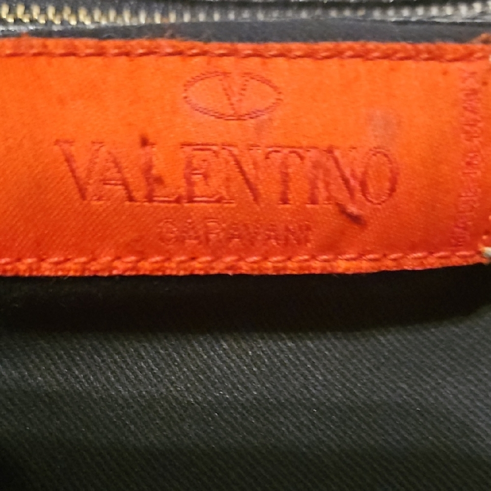 Authentic VALENTINO GARAVANI Histoire Bag - Metallic Anthracite Leather with COA - Picture 14 of 17